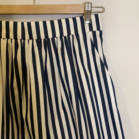 Vintage midi skirt in stripe sz XS - Picture 3 of 6
